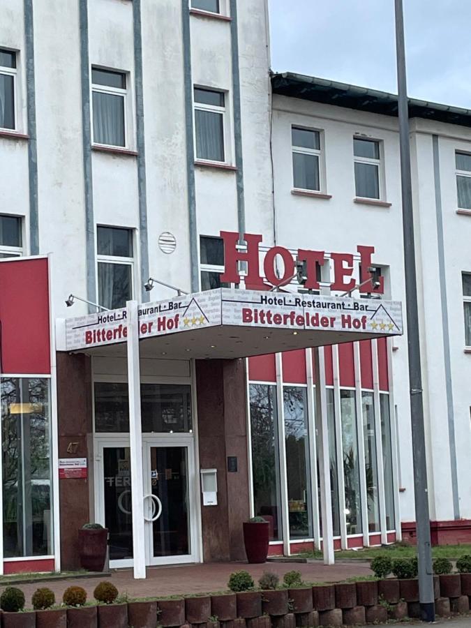 Hotel Bitterfelder Hof Exterior foto